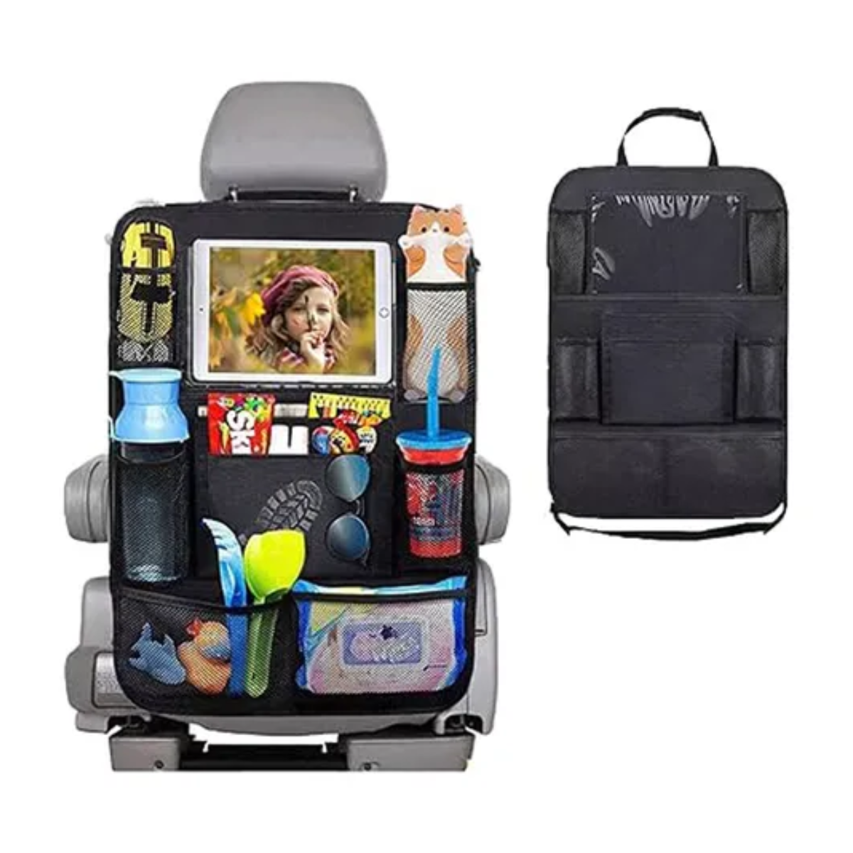 Organizador de Auto Multifuncional - Almacenamiento Inteligente