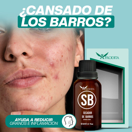 Sérum Secador de Barros | Tratamiento Anti-Acné con Zinc