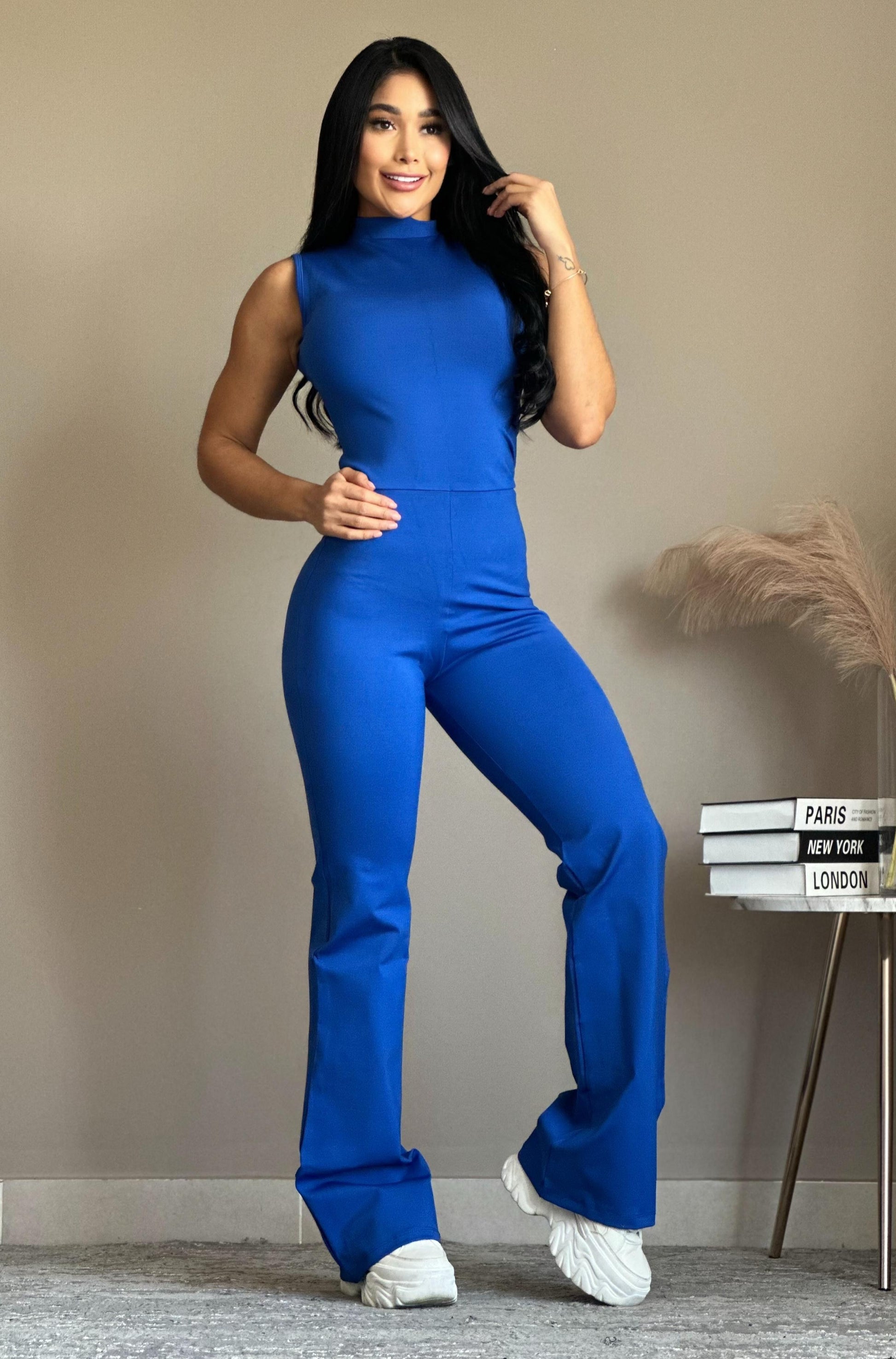 Enterizo Sculpt Fit Premium - Azul Rey