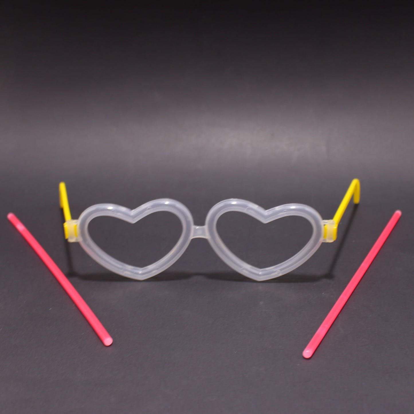 Gafas Neon en forma de corazon
