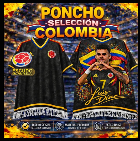 Poncho Selección Colombia – Edición Mundial 2026